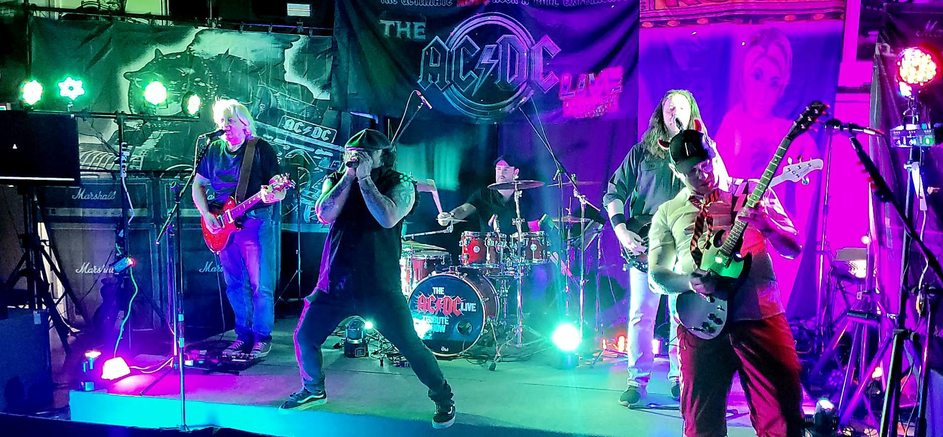 The ACDC Live Tribute Show banner