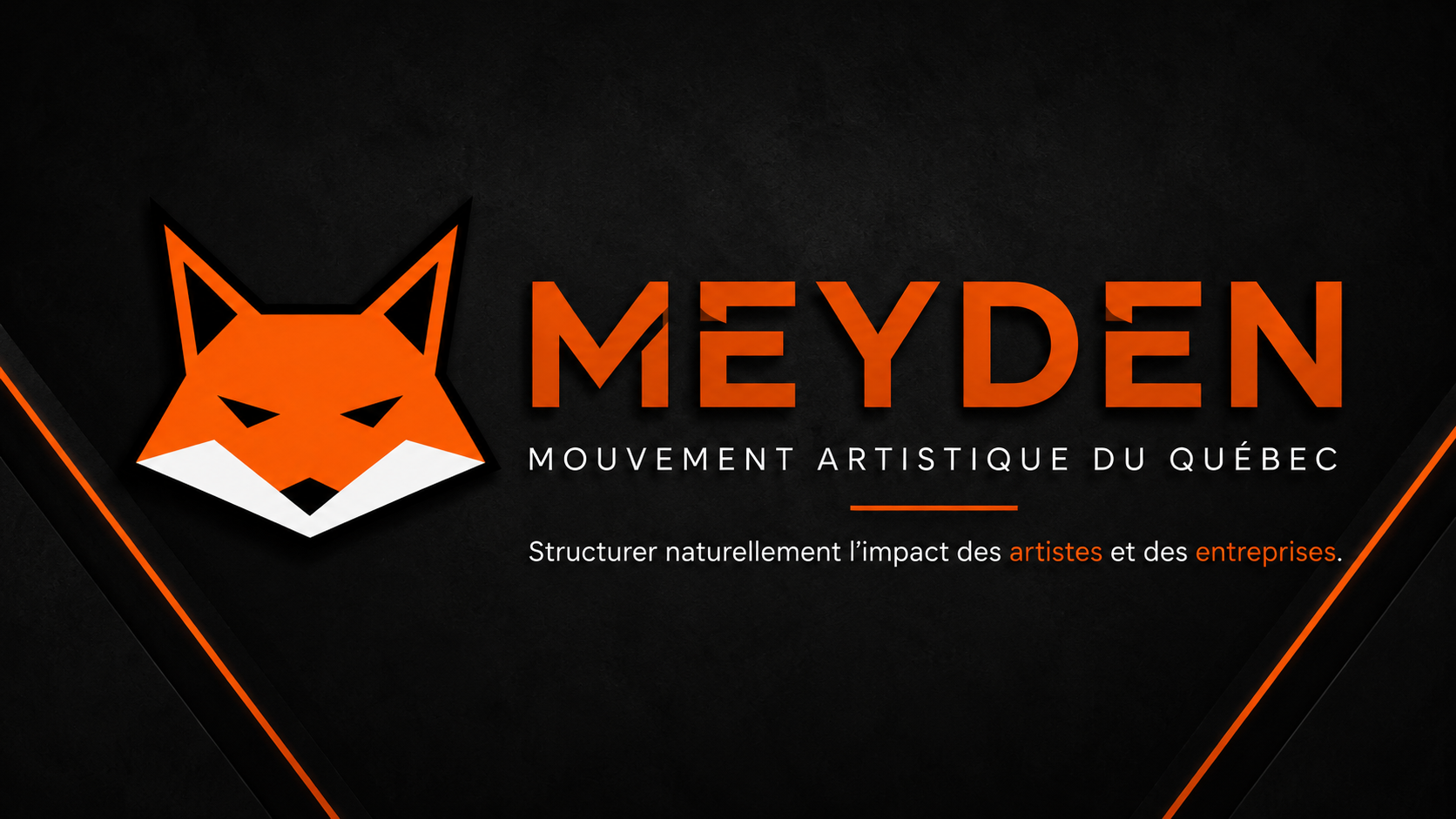Matthieu Prudhomme / Meyden mouvement artistique du quebec banner